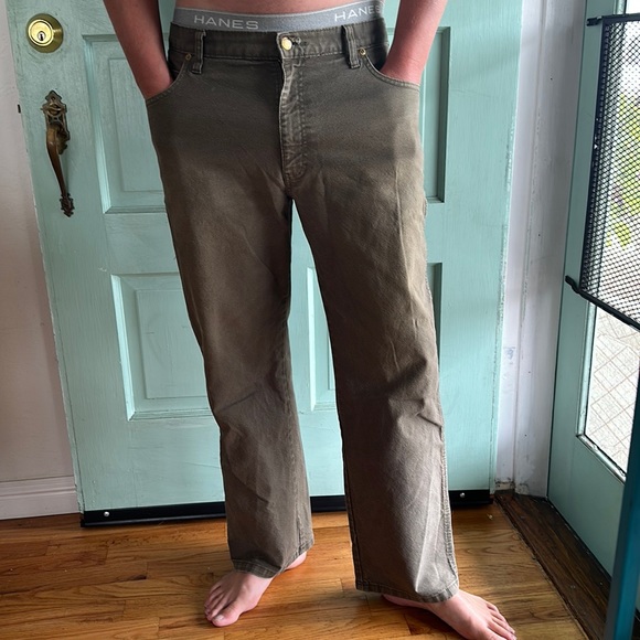 Dickies Other - Vintage Dickies Jeans Green Size 34 Carpenter Pant